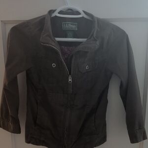 L.L. Bean Black and Green Jacket